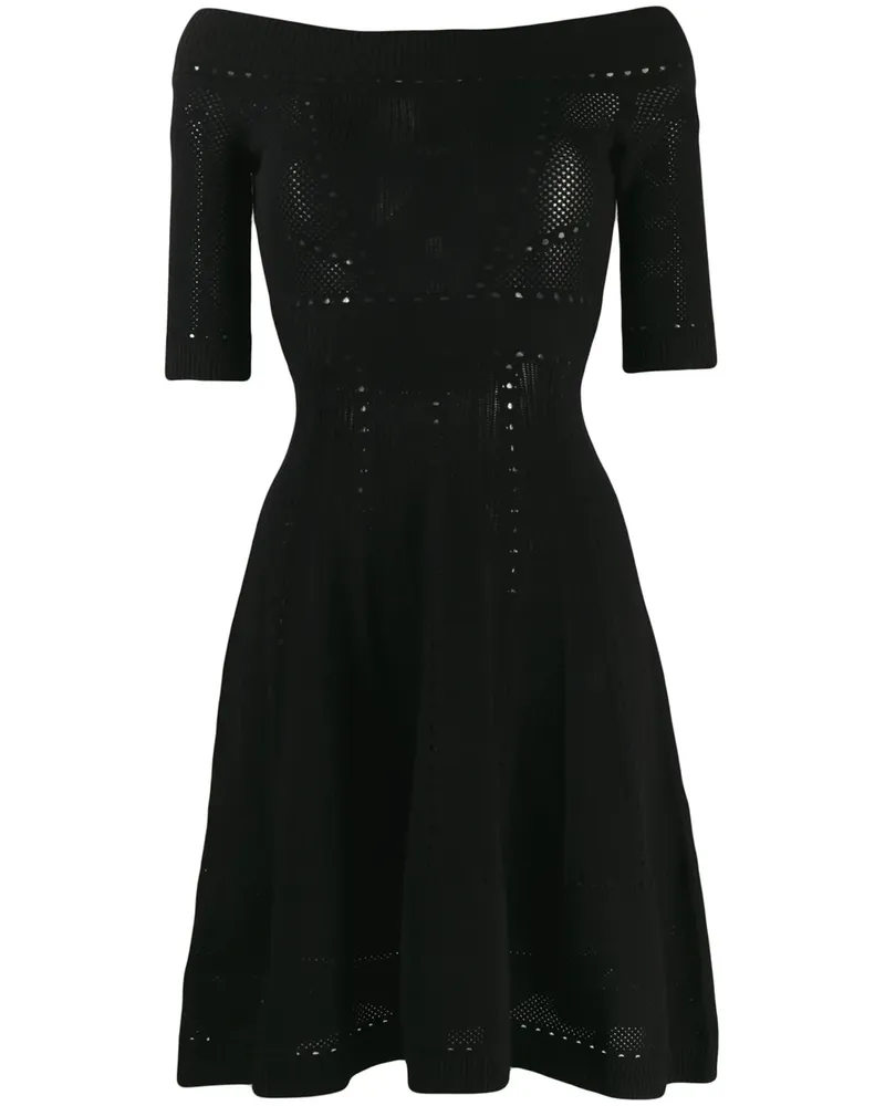 Dsquared2 Schulterfreies Kleid - Schwarz Schwarz