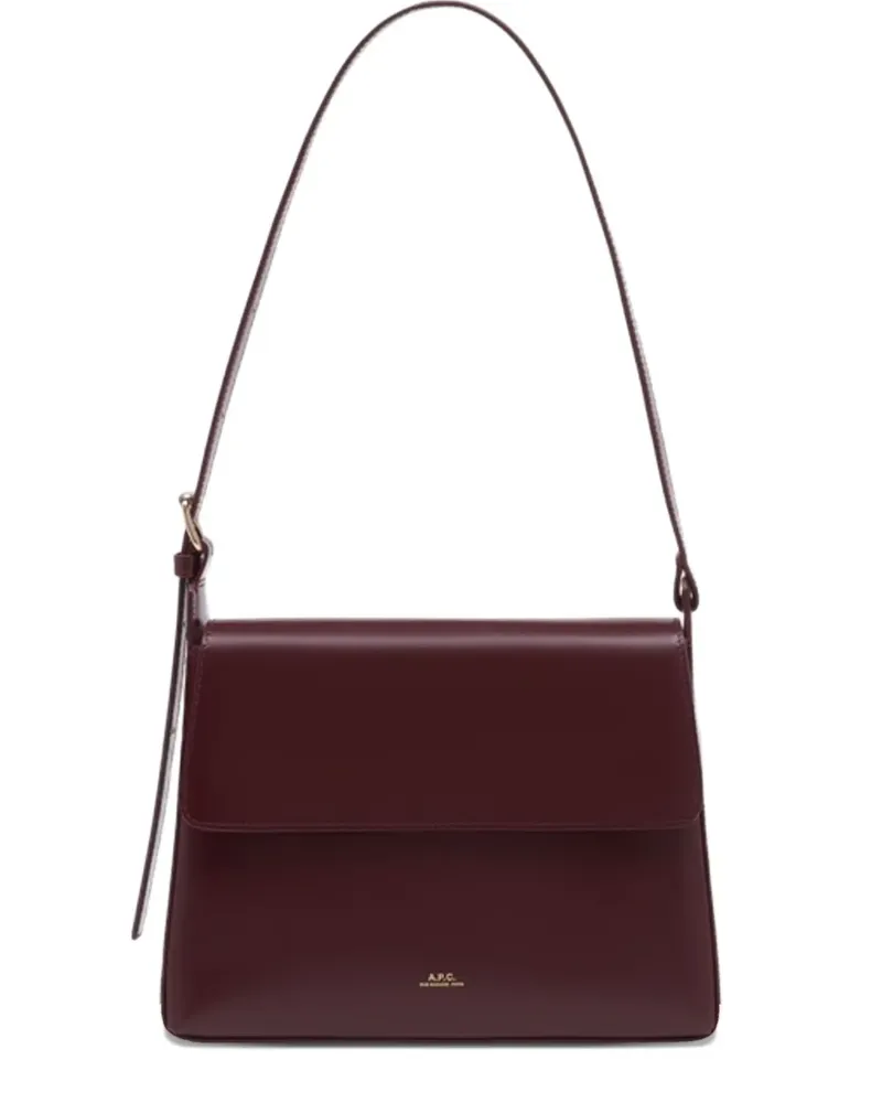 A.P.C. Virginie Schultertasche - Rot Rot