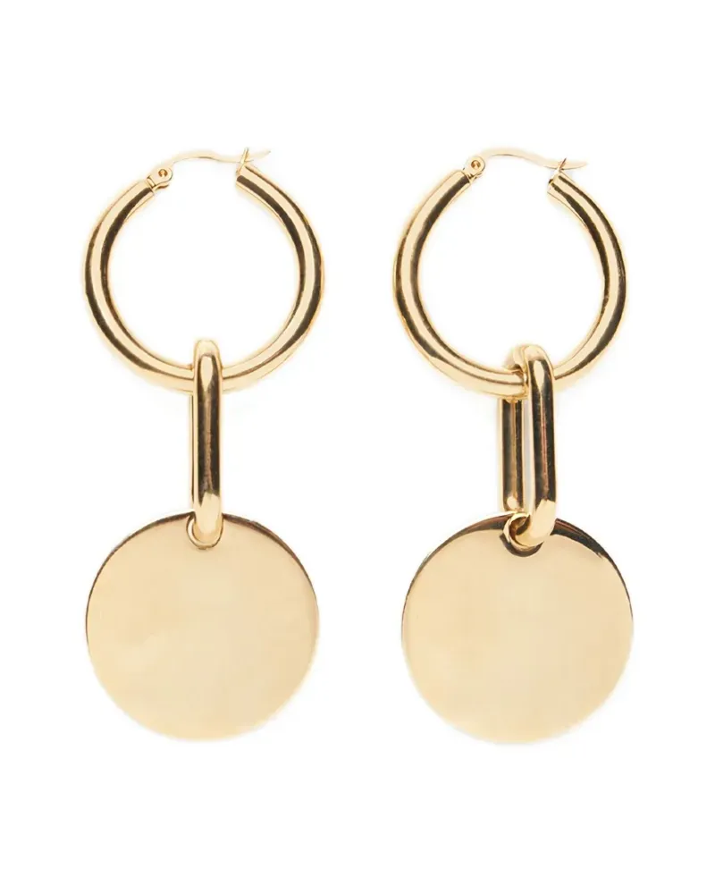 Blumarine Ohrringe mit Kristallen - Gold Gold