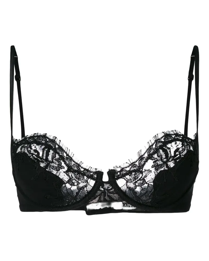 La Perla Lace Story' Balconette-BH mit Spitze - Schwarz Schwarz