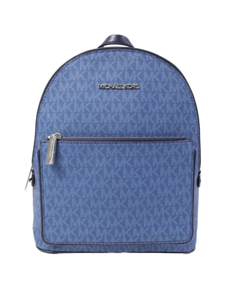 Michael Kors monogram backpack - Blau Blau