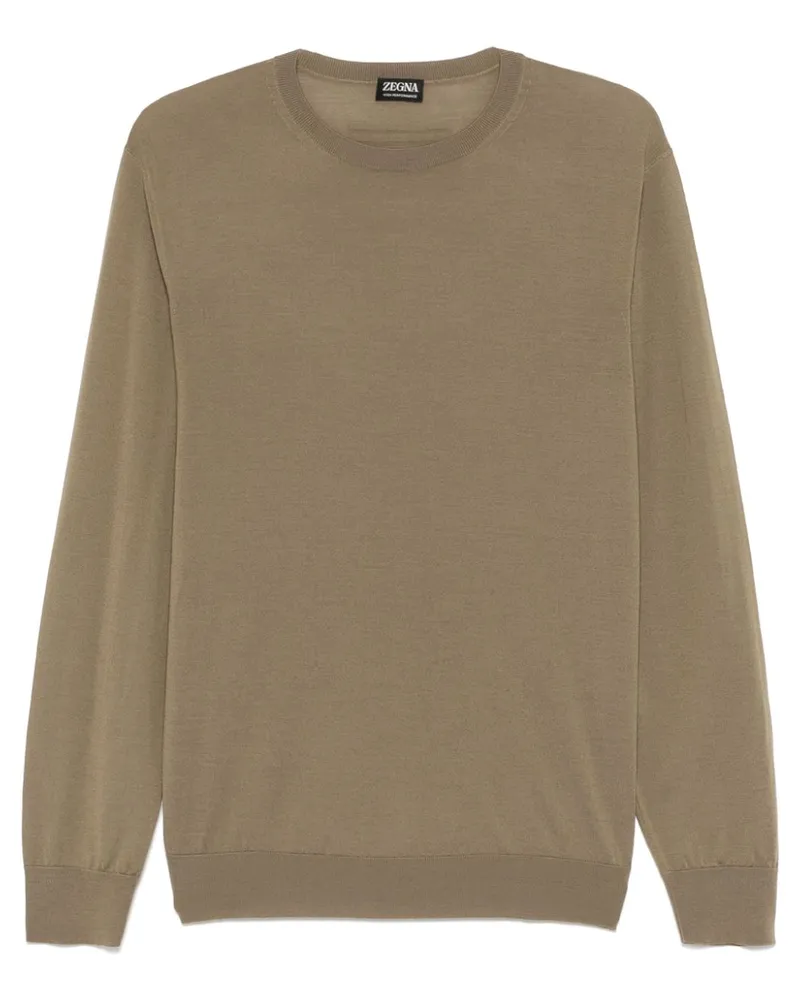 Ermenegildo Zegna Klassischer Pullover - Grün Grün