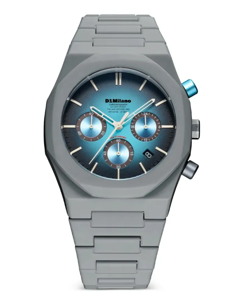 D1 Milano Chronograph 40,5mm - Grau Grau