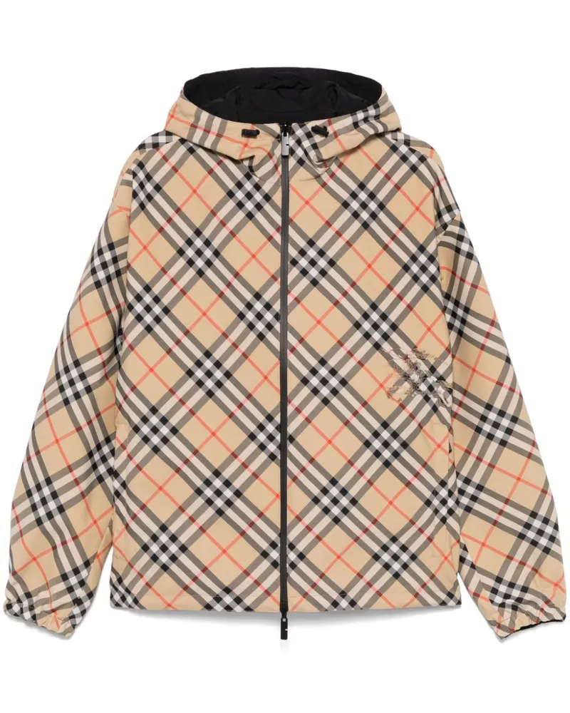 Burberry Jacke mit Vintage-Check - Nude Nude