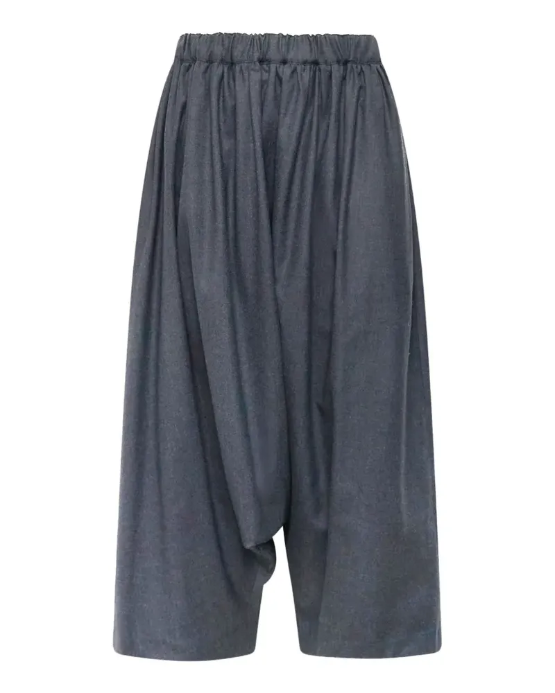Comme des Garçons elasticated-waist wide-leg trousers - Grau Grau