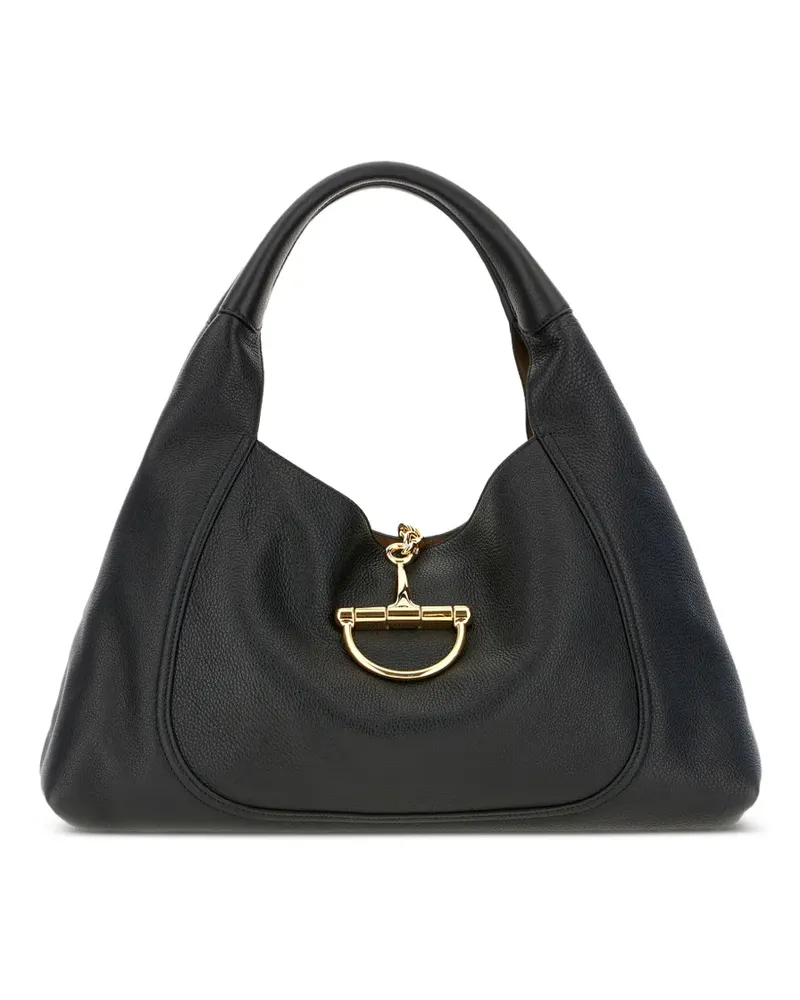 Gucci Große Softbit Schultertasche - Schwarz Schwarz