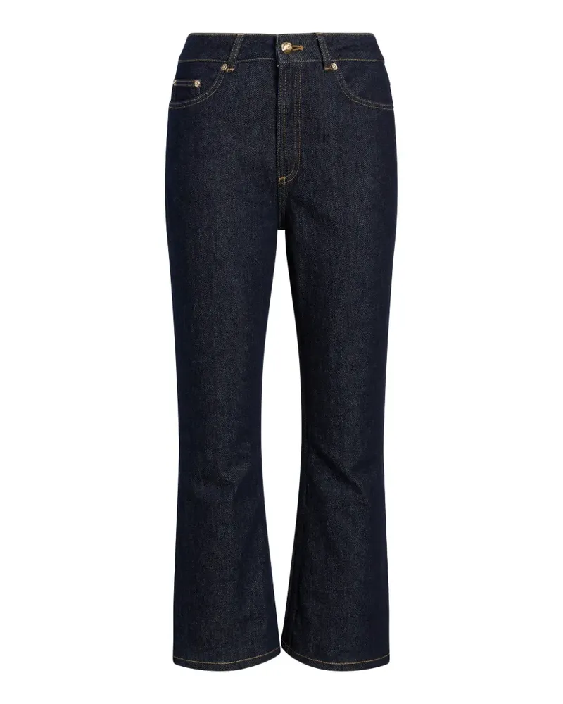 Cinq à Sept Stevie Cropped-Jeans - Blau Blau