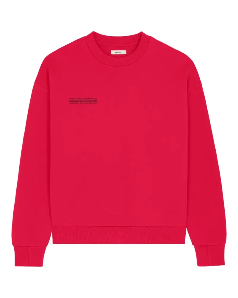 PANGAIA 365 cotton sweatshirt - Rot Rot