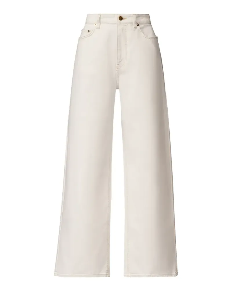Fabiana Filippi belt-loop pocket jeans - Nude Nude