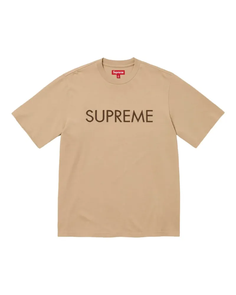 Supreme Being T-Shirt mit Logo-Print - Braun Braun