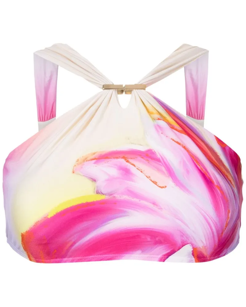 Lenny Niemeyer Top mit Print - Rosa Rosa