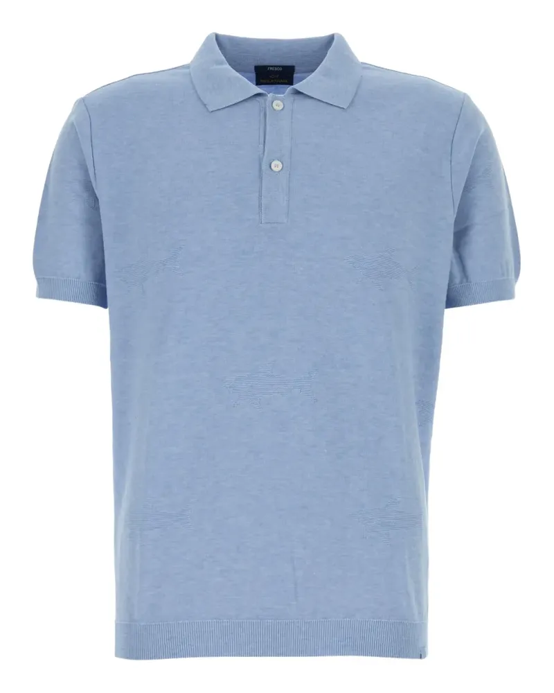 Paul & Shark Poloshirt mit Logo-Stickerei - Blau Blau