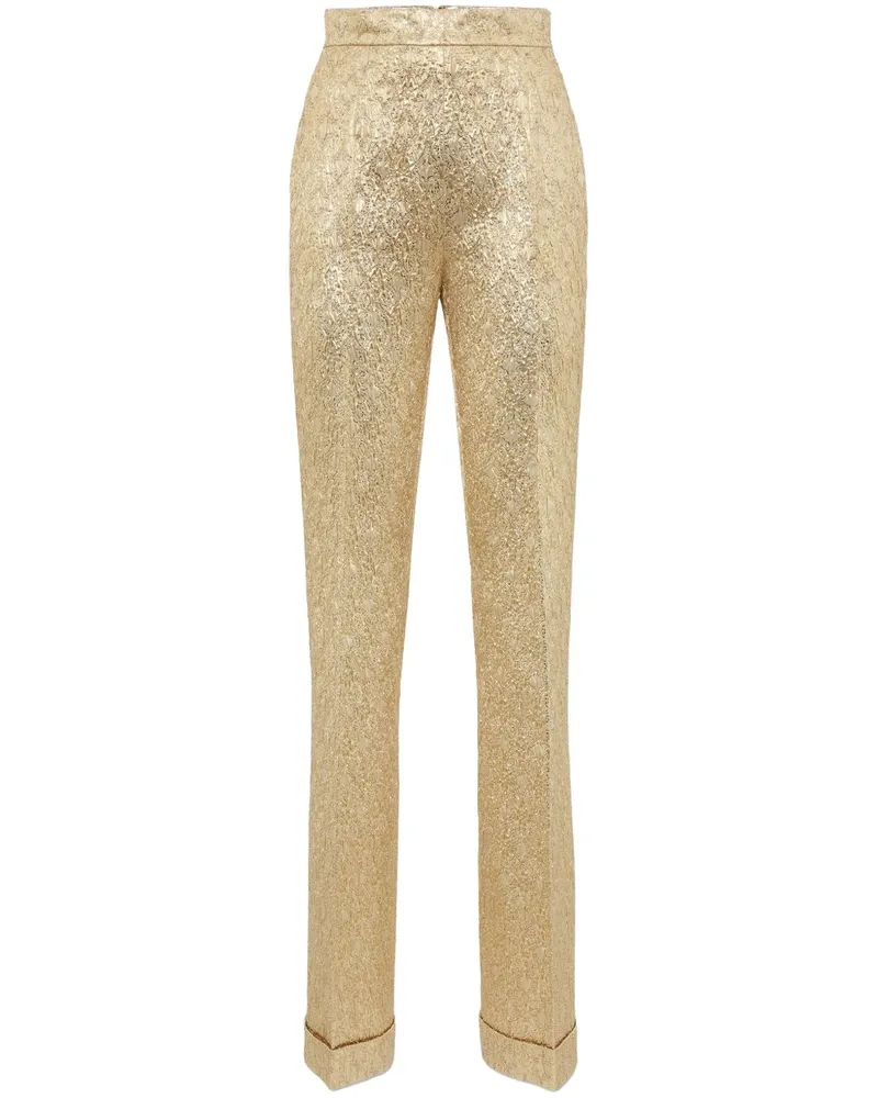 Dsquared2 Hose in Metallic-Optik - Gold Gold