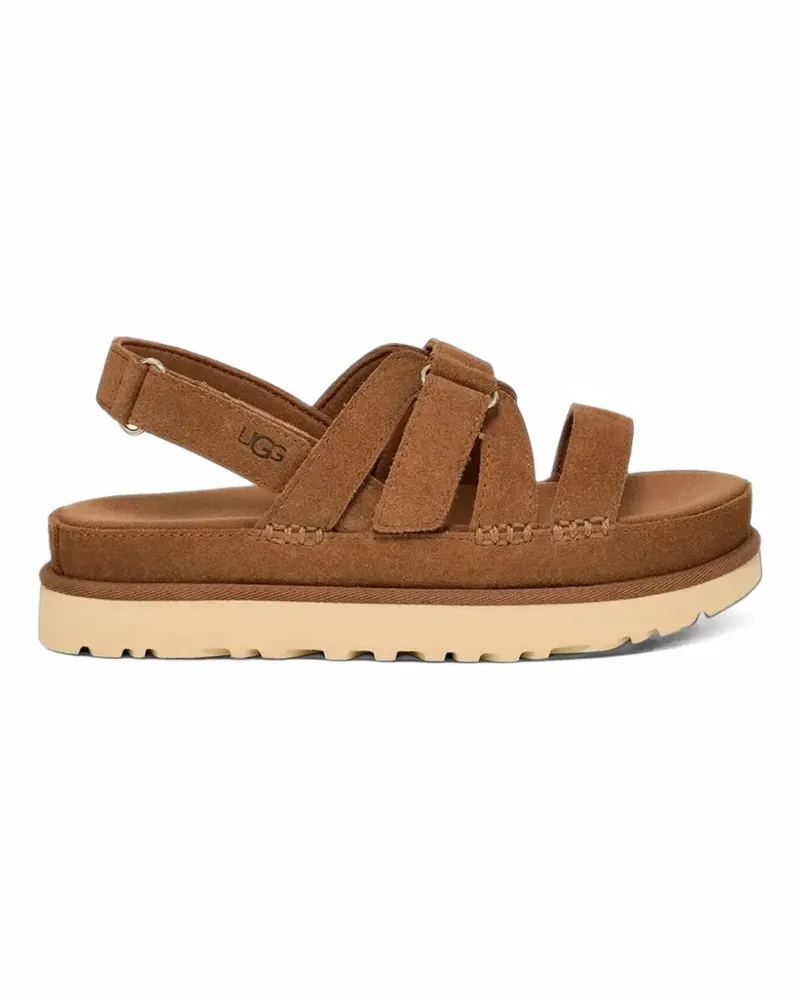 UGG Goldenstar Gleam Sandalen aus Wildleder - Braun Braun