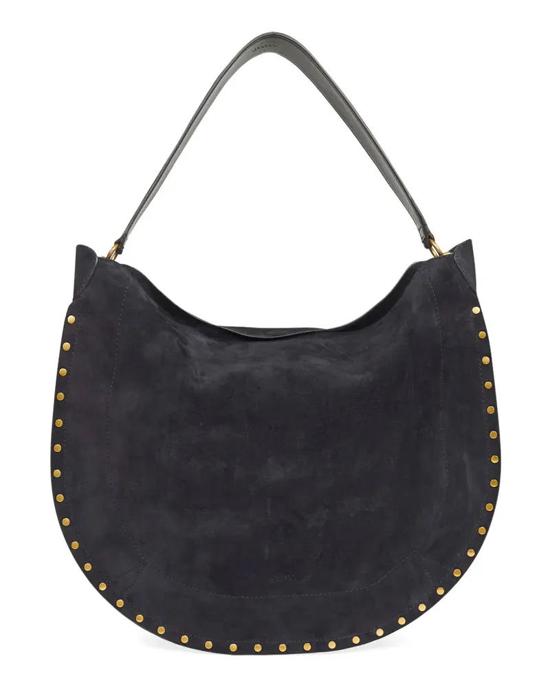 Isabel Marant Schultertasche aus Wildleder - Schwarz Schwarz