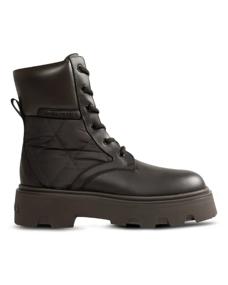 Moncler Gesteppte Aurea Stiefeletten - Braun Braun