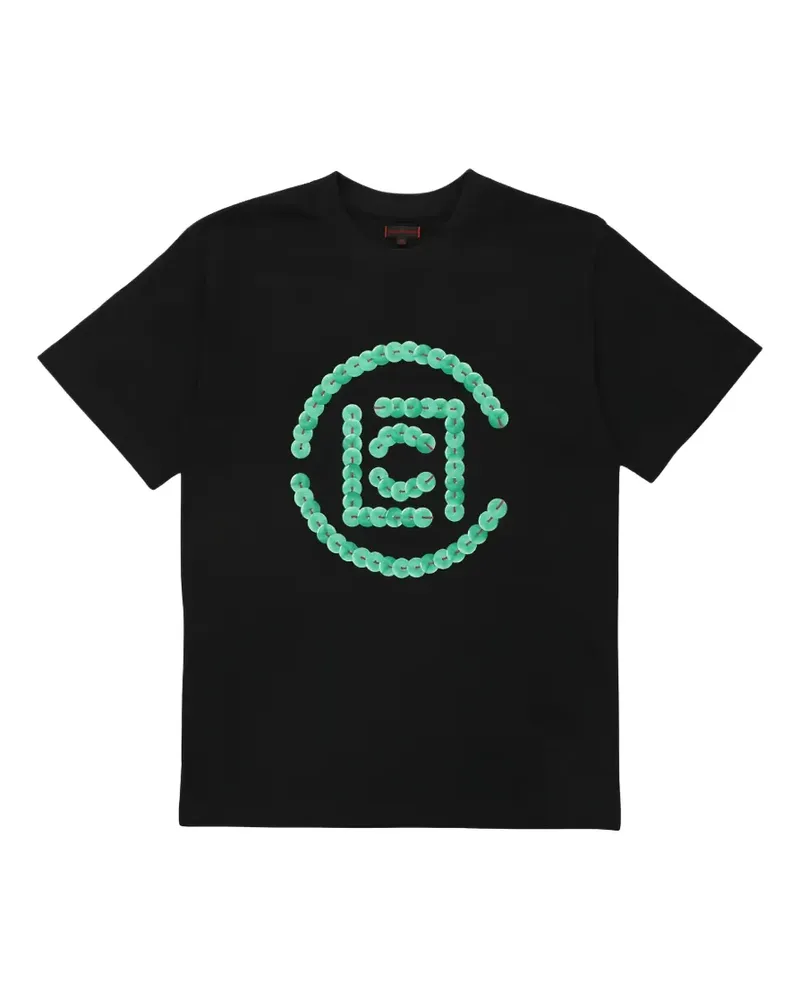 CLOT T-Shirt mit Logo - Schwarz Schwarz