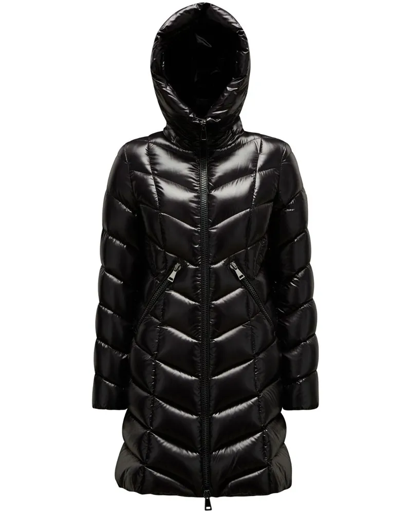 Moncler Marus Mantel - Schwarz Schwarz