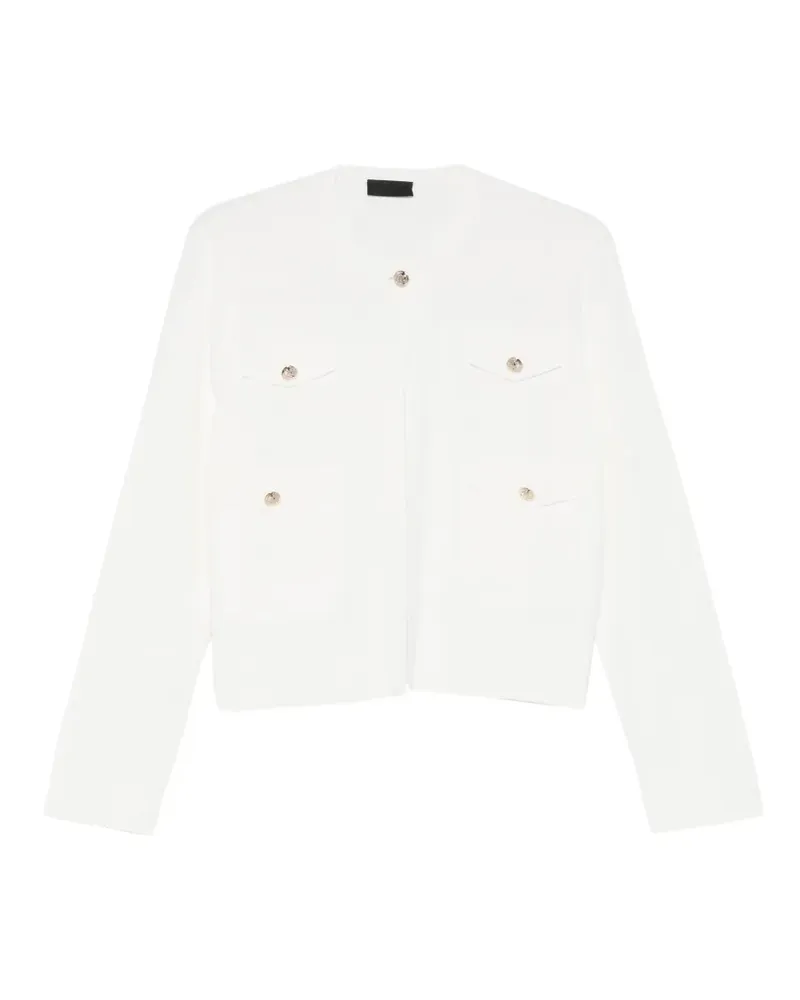 Liu Jo pocket cardigan - Weiß Weiß