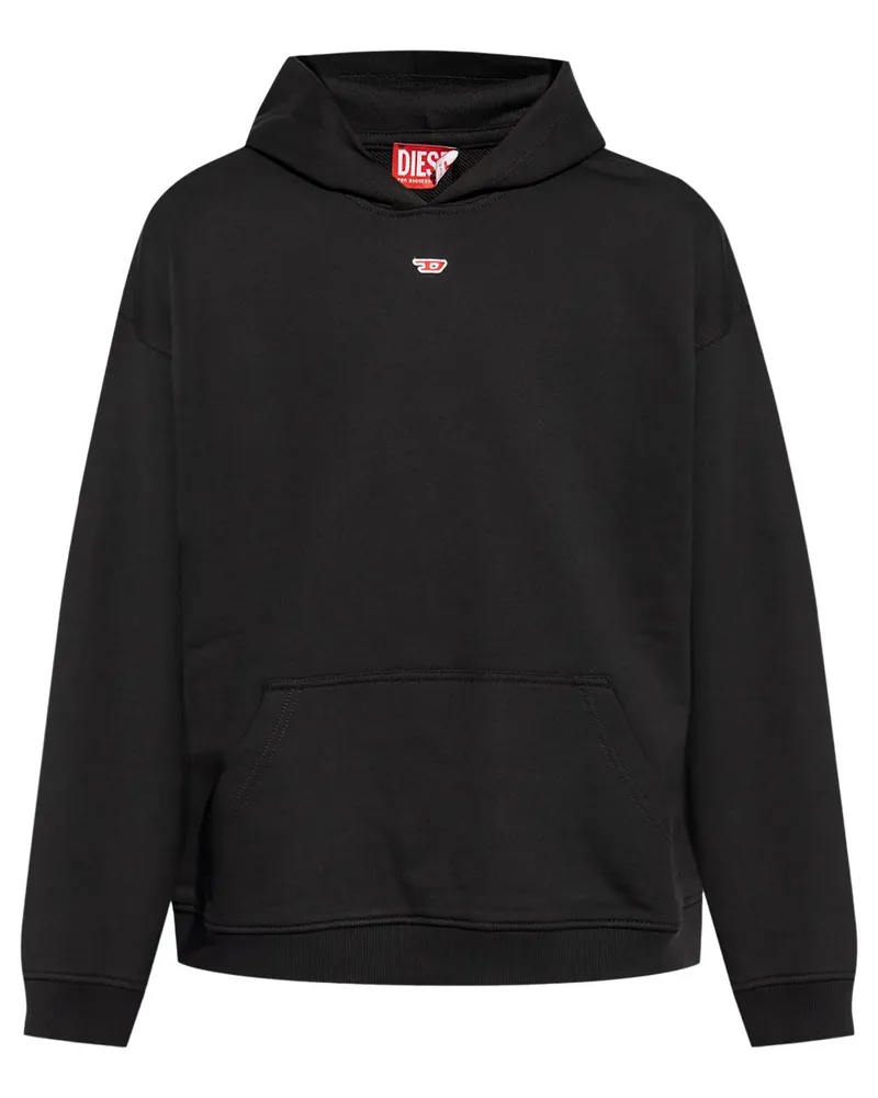 Diesel S-Boxt-Hood-D Hoodie - Schwarz Schwarz