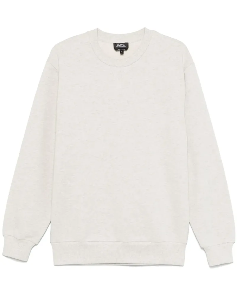 A.P.C. Label H Sweatshirt - Nude Nude