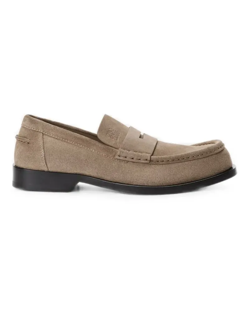 Loewe Bobine penny-slot loafers - Braun Braun
