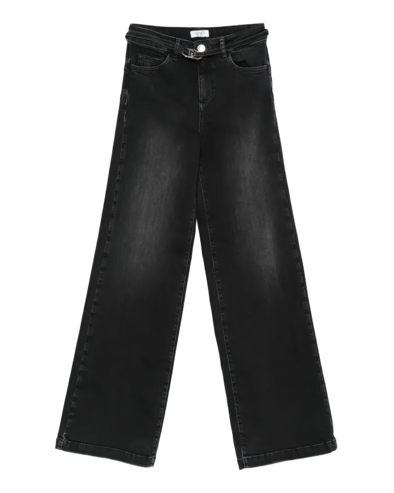 Liu Jo belt-loop pocket jeans - Schwarz Schwarz