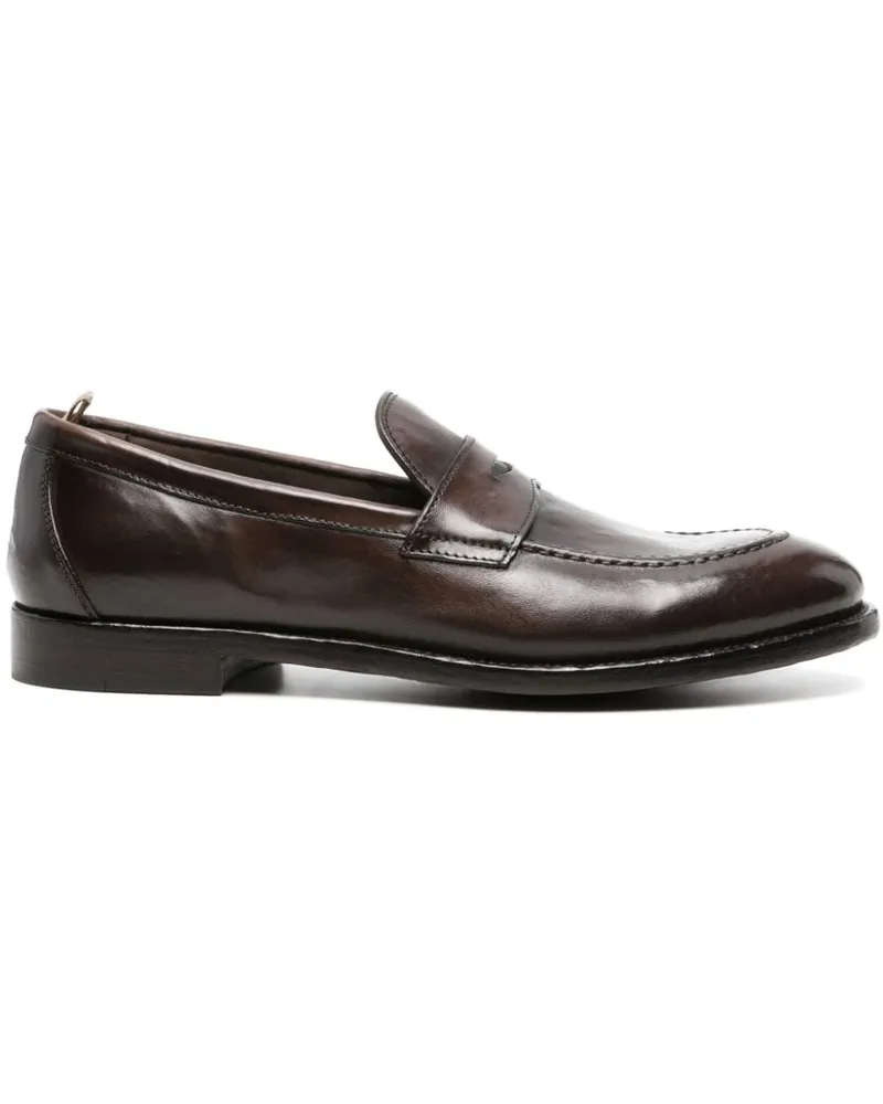 Officine Creative Italia Tulane 003 Penny-Loafer Braun