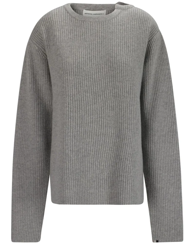 extreme cashmere Pullover aus Kaschmir - Grau Grau