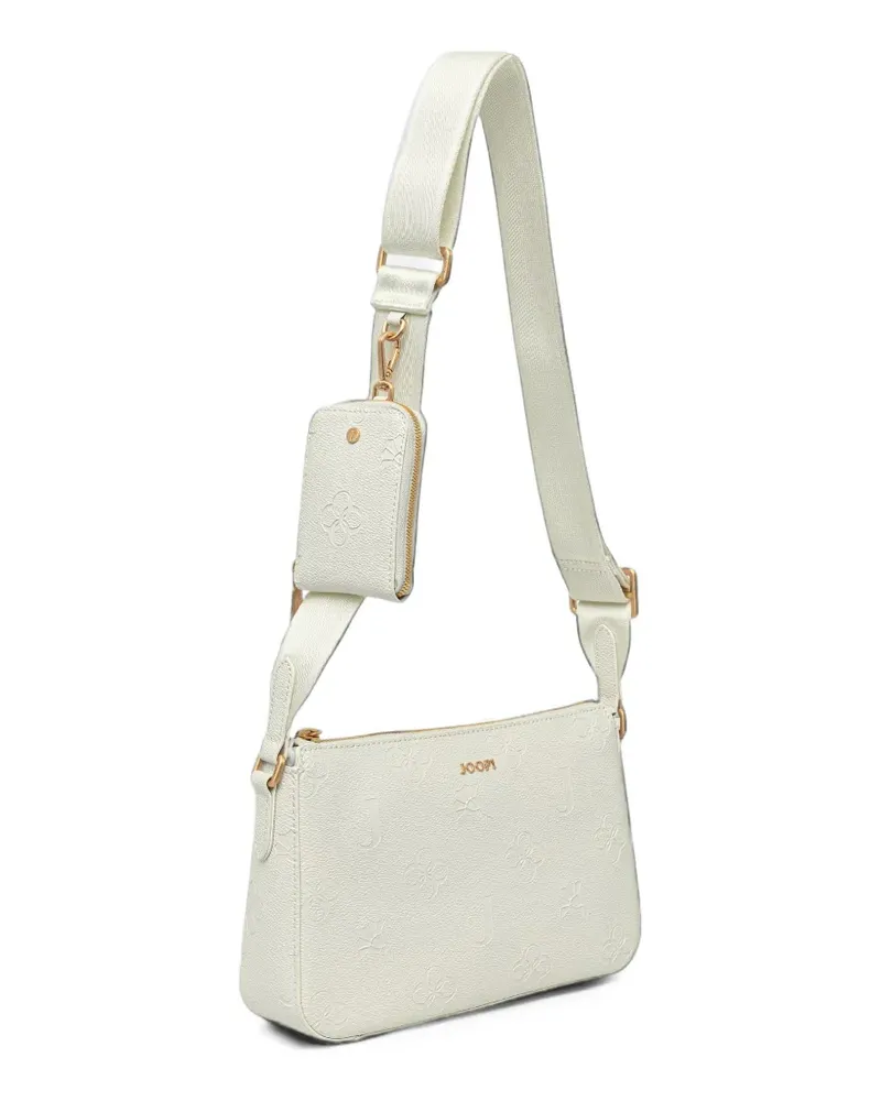 JOOP! logo-embossed shoulder bag - Weiß Weiß