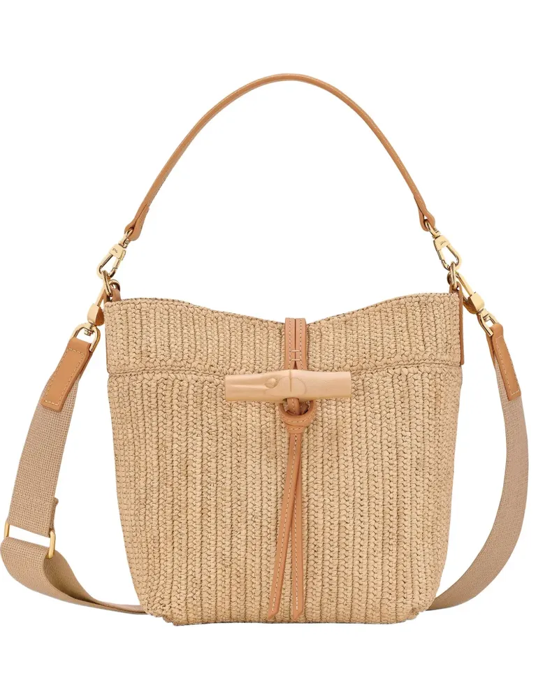 Longchamp extra-small Le Roseau shoulder bag - Nude Nude