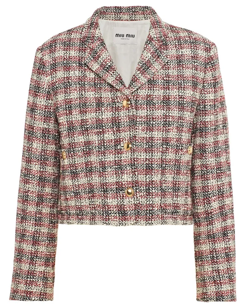 Miu Miu Einreihiger Blazer - Gelb Gelb