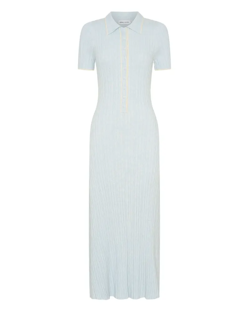 Anna Quan Penelope Polokleid - Blau Blau