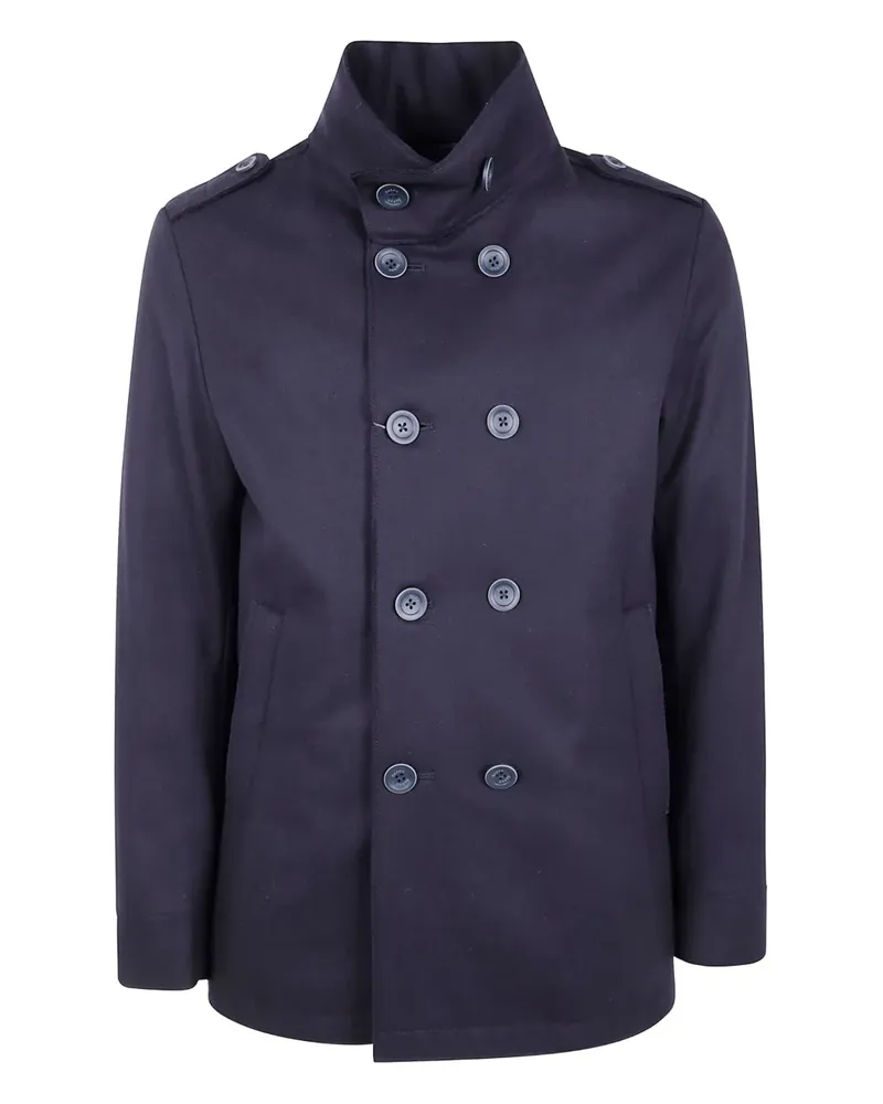 Herno double-breasted coat - Blau Blau