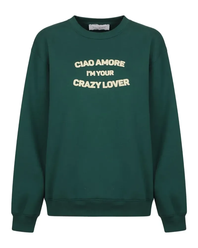 Giada Benincasa I Your Crazy Lover Sweatshirt - Grün Grün