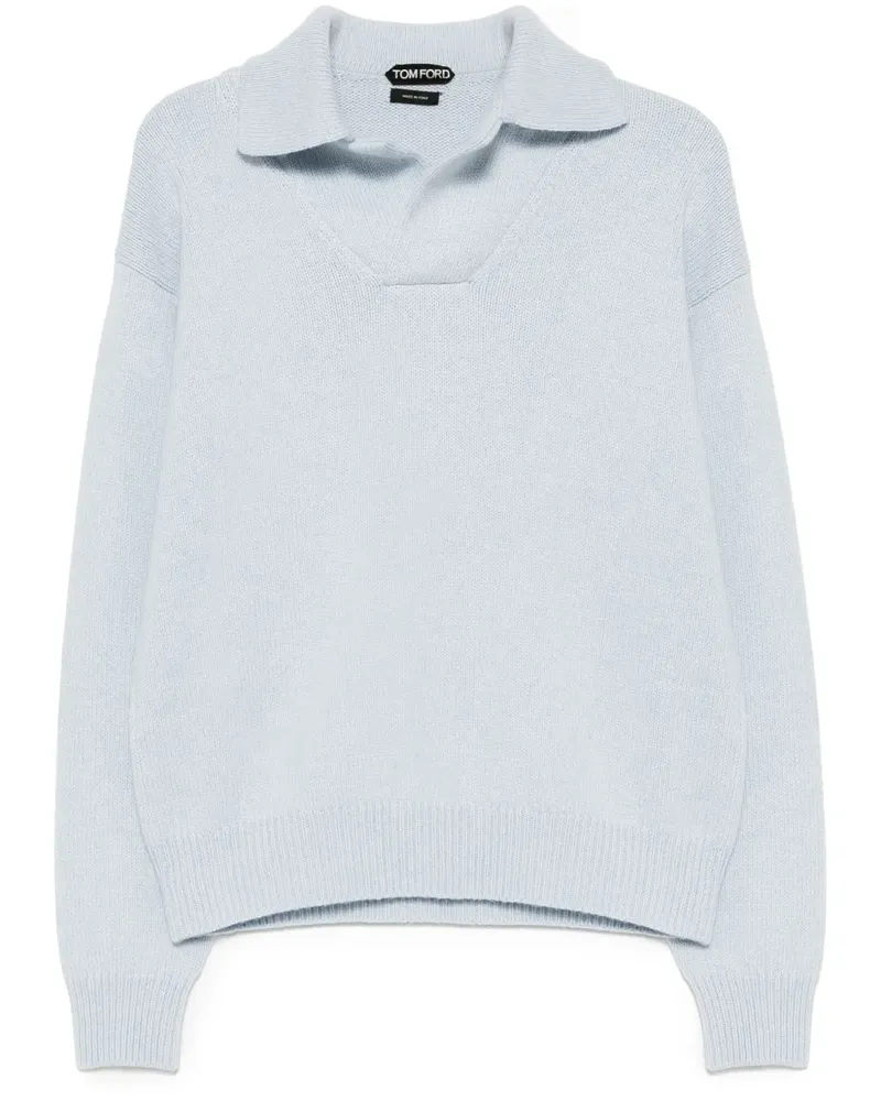 Tom Ford Langärmeliger Pullover - Blau Blau
