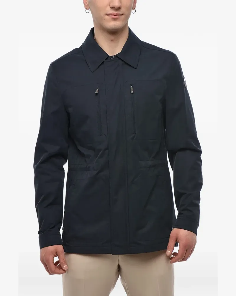 Corneliani Viva zip-front jacket - Blau Blau