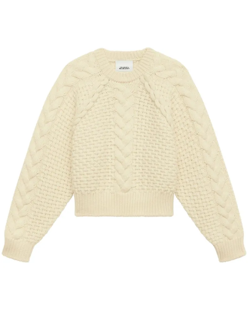 Isabel Marant Grob gestrickter Obrero Pullover - Nude Nude