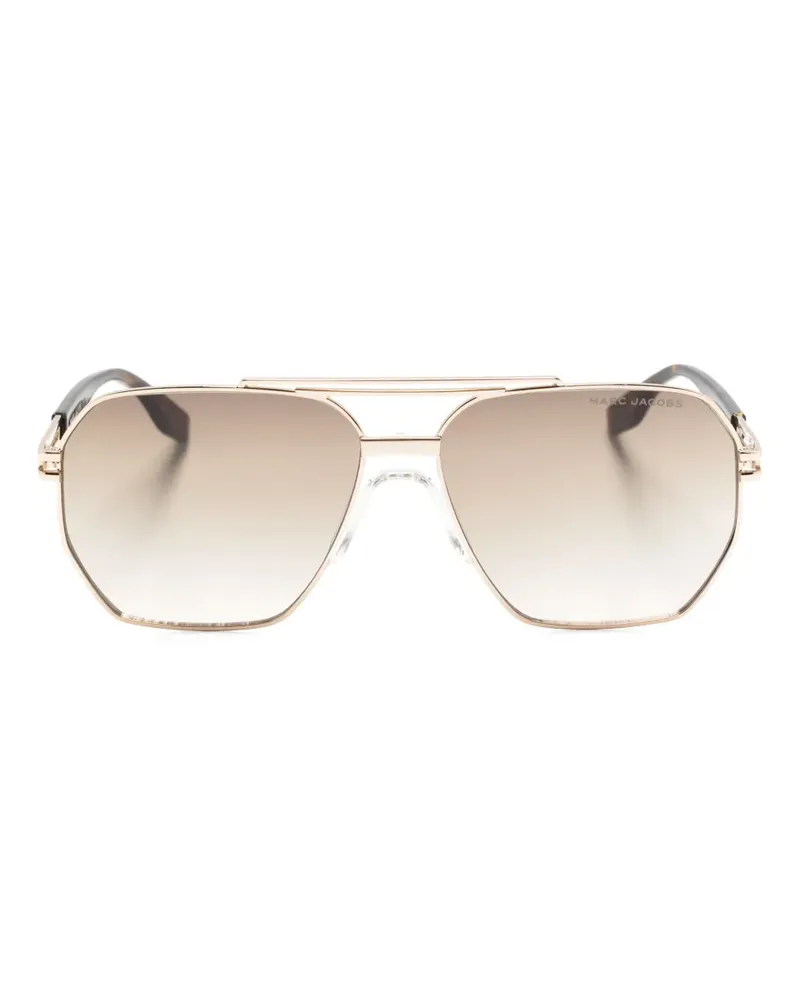 Marc Jacobs Getönte Pilotenbrille - Gold Gold