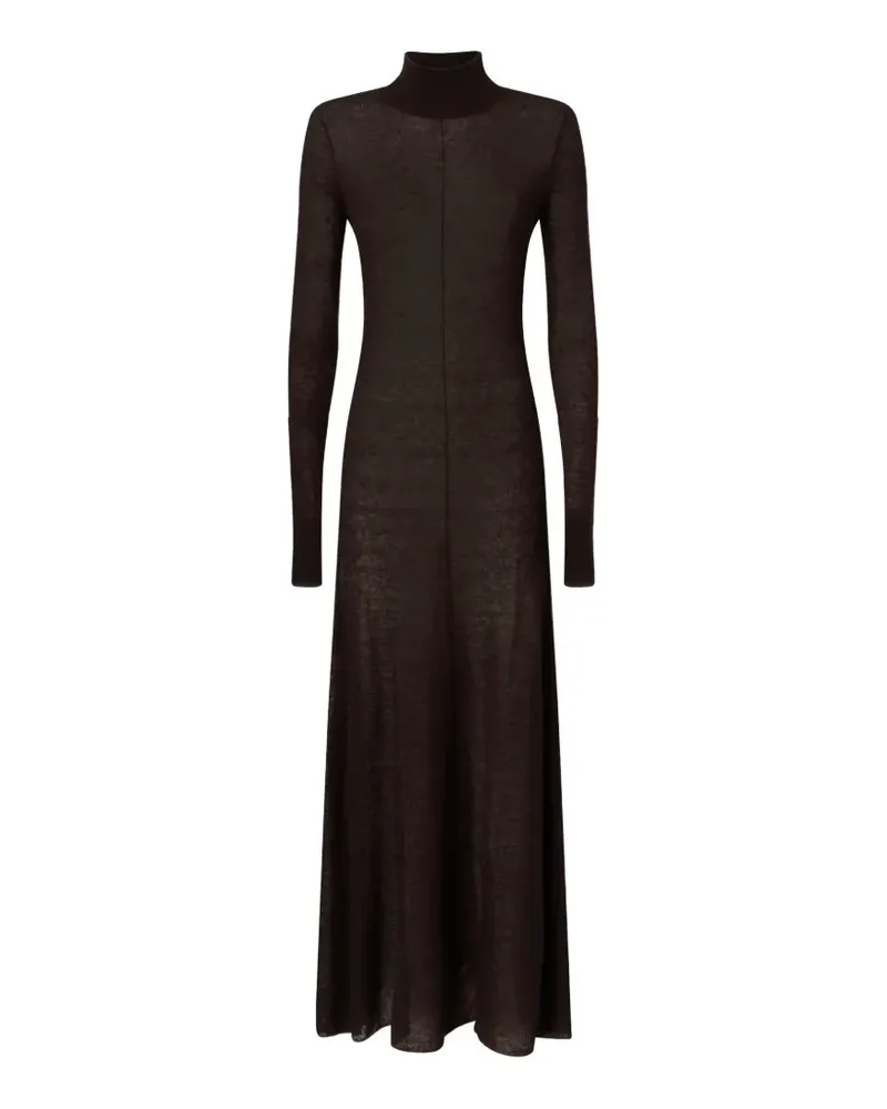 Pinko Langärmeliges Maxikleid - Braun Braun