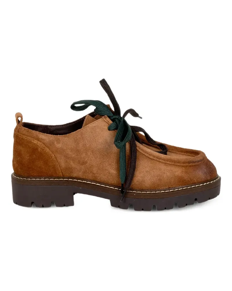 Stokton Rebel 002 Schnürloafer - Braun Braun