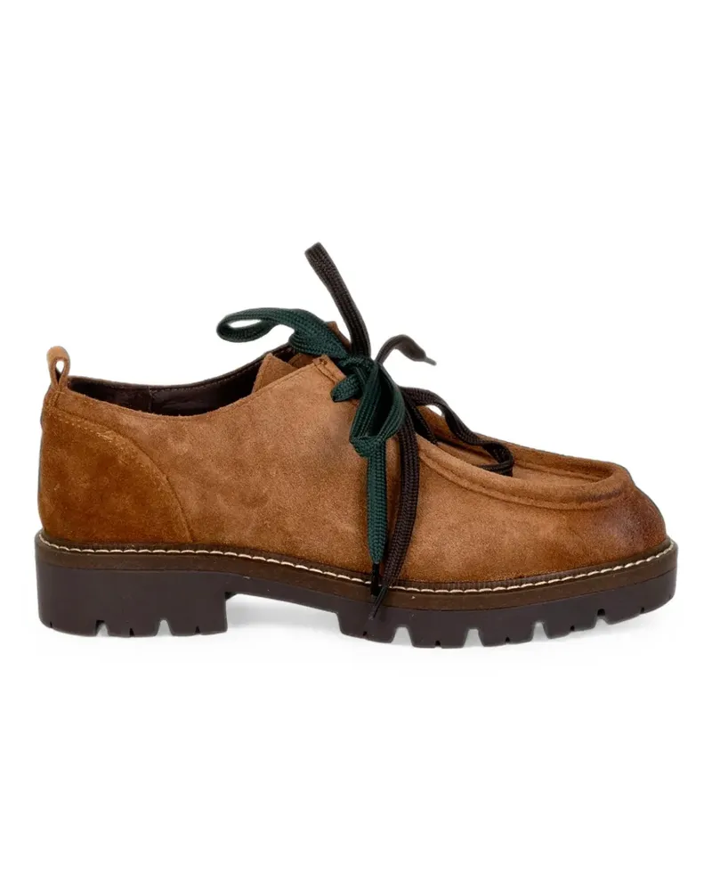 Stokton Rebel 002 lace-up loafers - Braun Braun