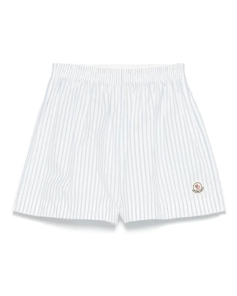 Moncler Gestreifte Shorts - Blau Blau