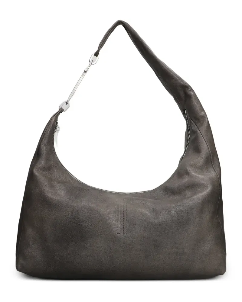 Rick Owens Gemini Schultertasche - Grau Grau