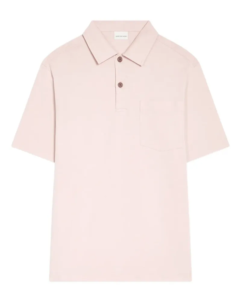 Dries van Noten Klassisches Poloshirt - Rosa Rosa