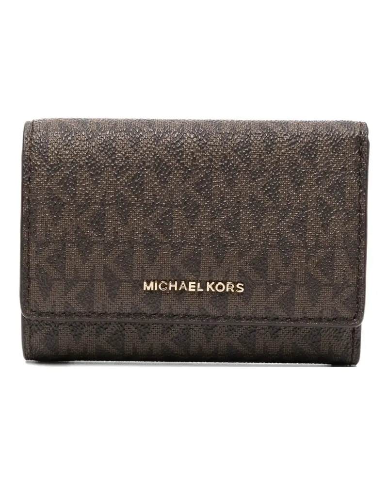 Michael Kors Mittelgroßes Bryant Signature Portemonnaie - Braun Braun
