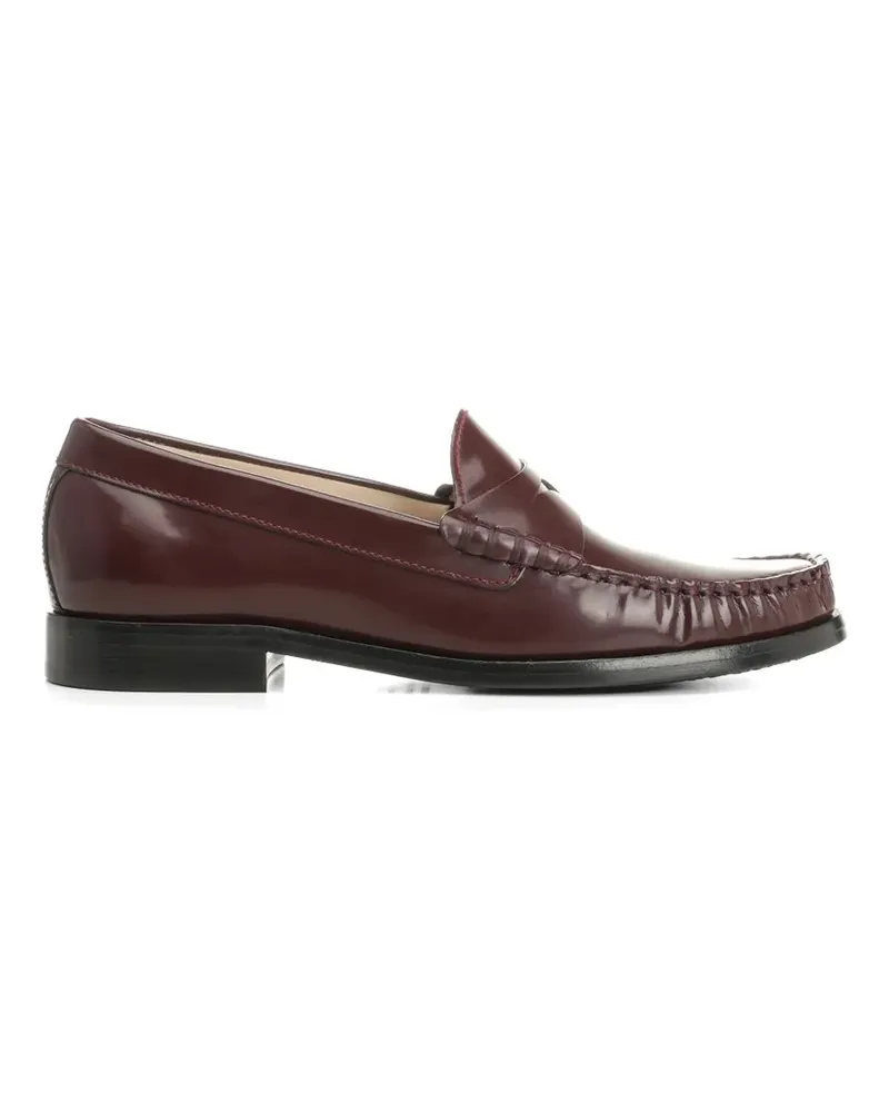 Stuart Weitzman Lottie leather loafers - Braun Braun