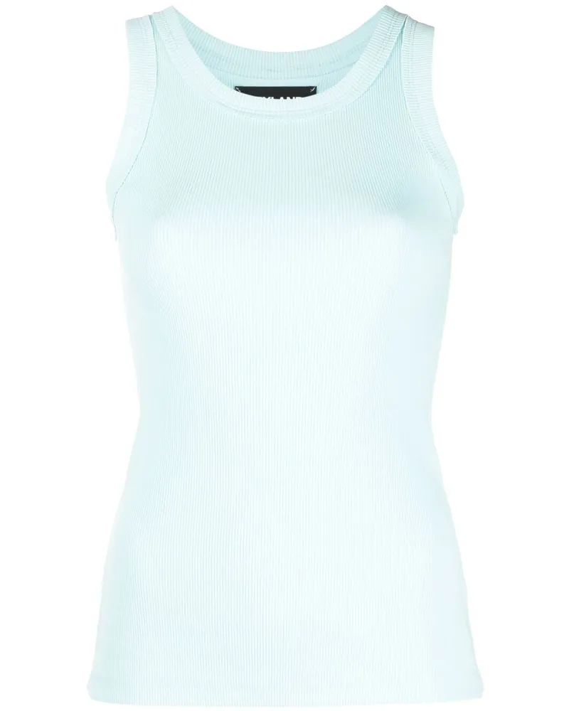 STYLAND Schmales Trägershirt - Blau Blau
