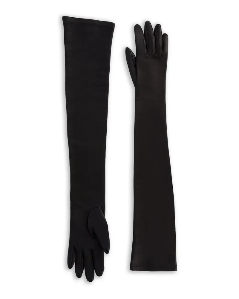 Ermanno Scervino long gloves - Schwarz Schwarz