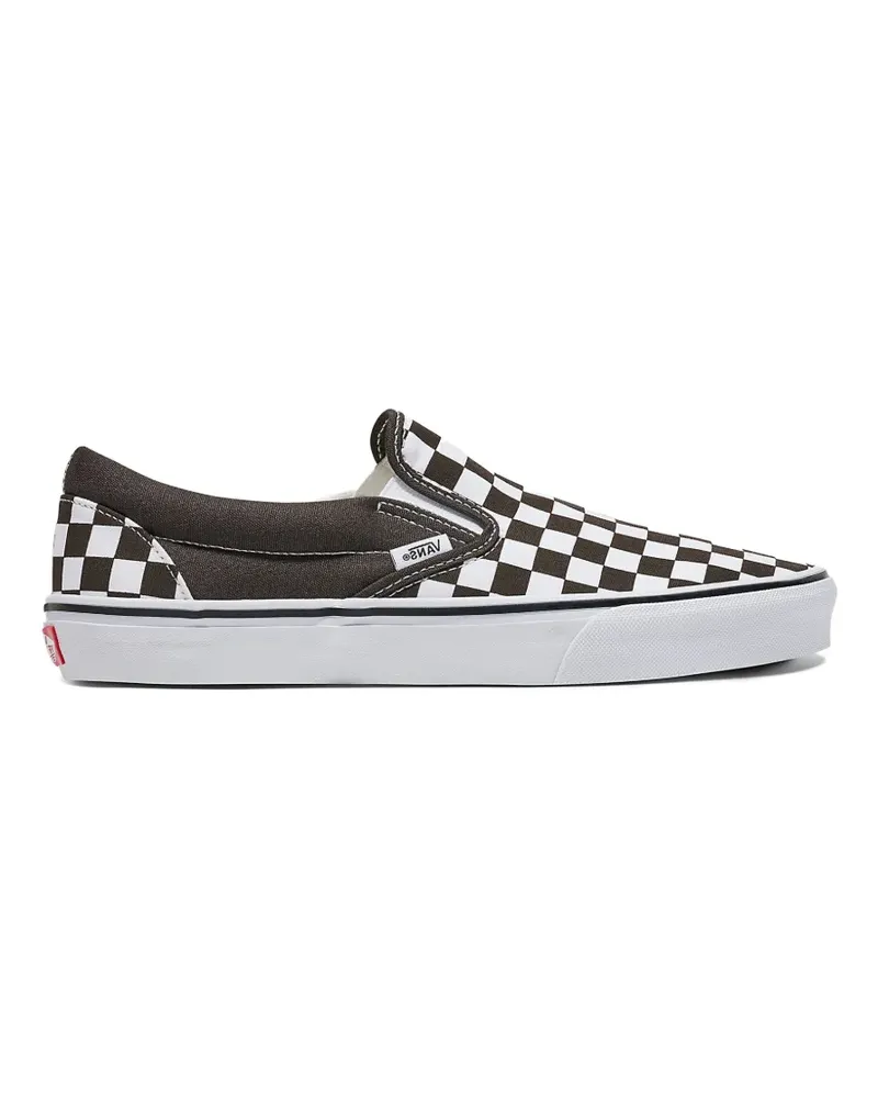 Vans Classic Checkerboard Slip-On-Sneakers - Braun Braun